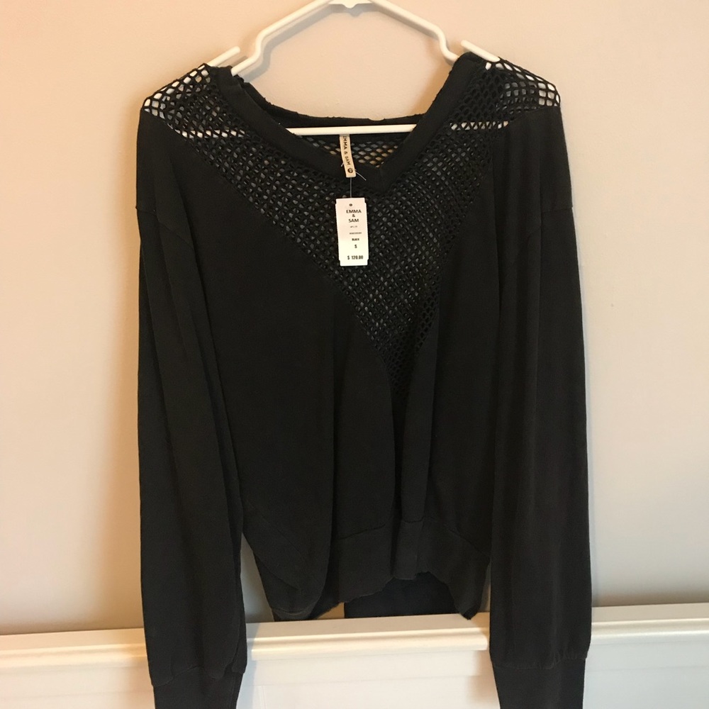 Mesh Sweatshirt